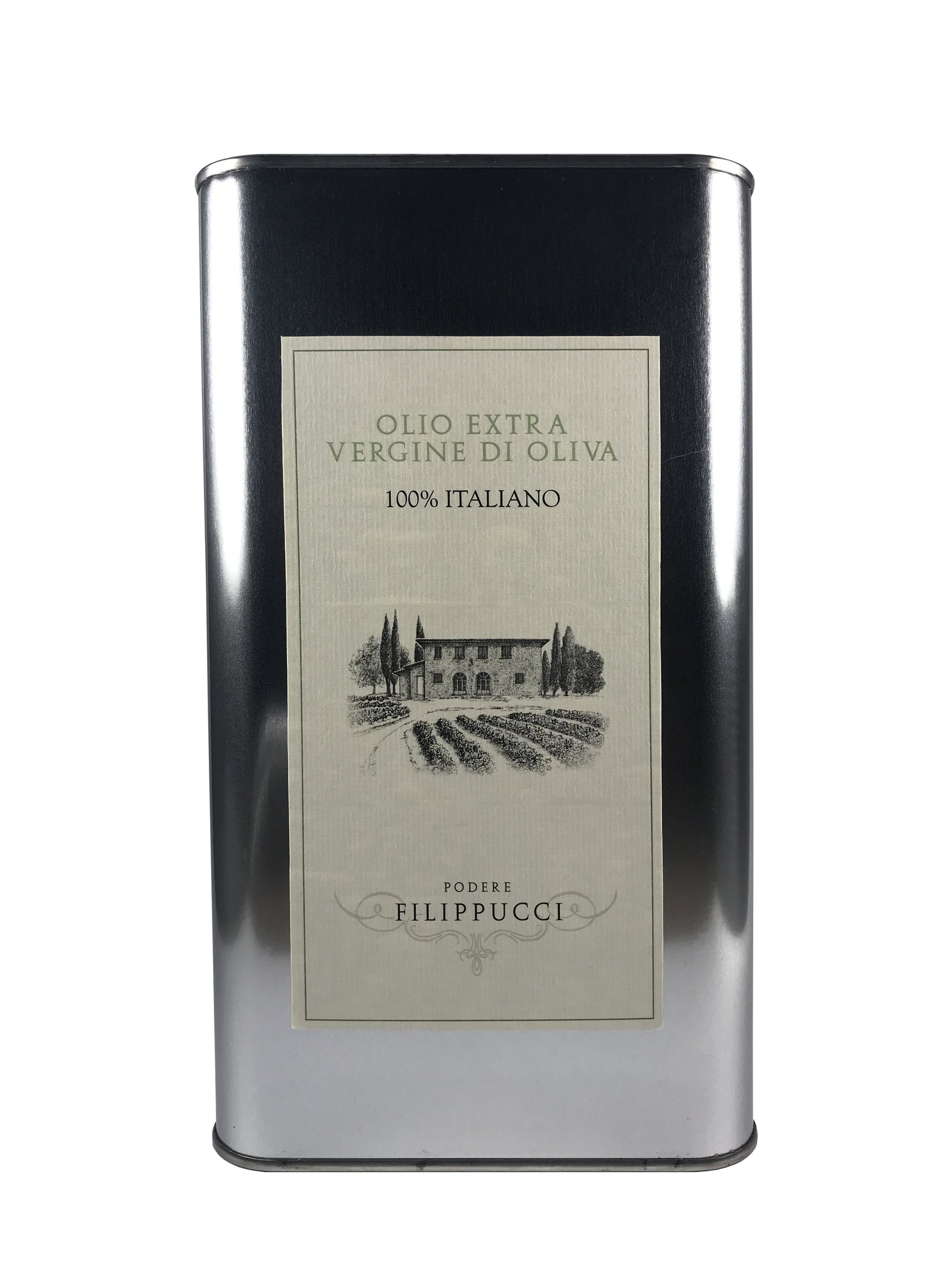 Olio Extra Vergine di oliva 100% italiano in lattina 3 litri Podere Filippucci 2024
